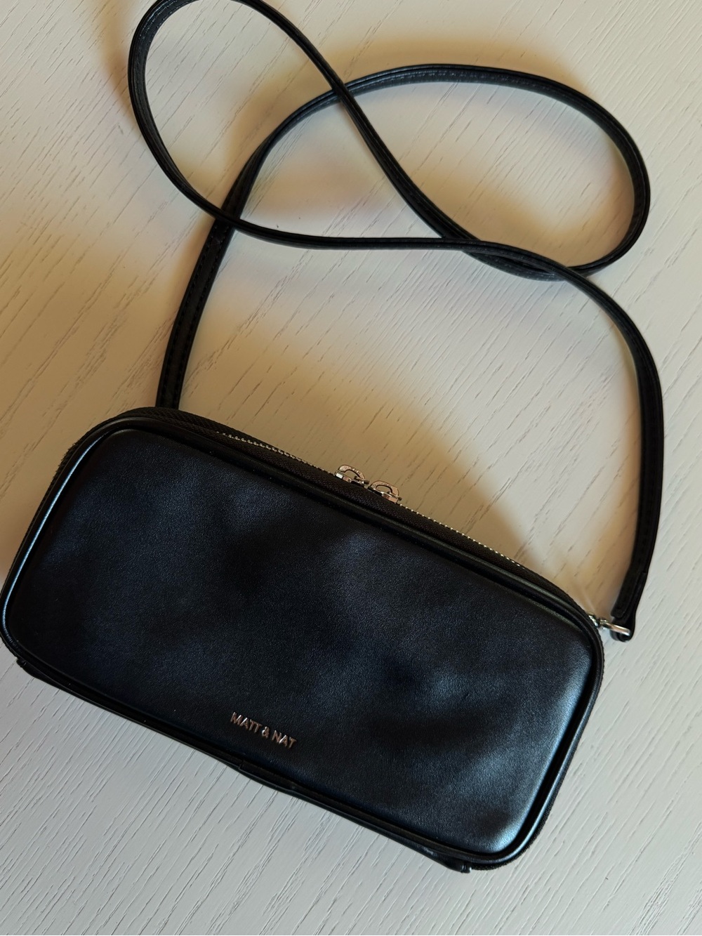 Matt & Nat Black Crossbody Bag